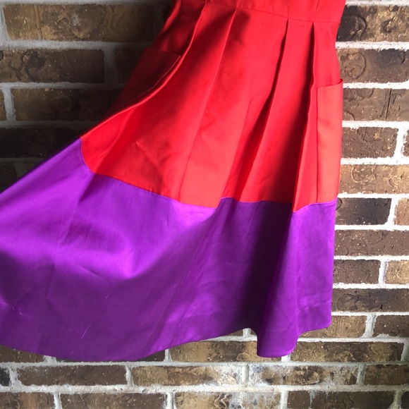 Kate Spade New York Color Block Zahara Silk Dress - Picture 6 of 12